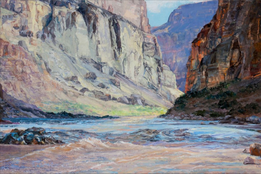 The river