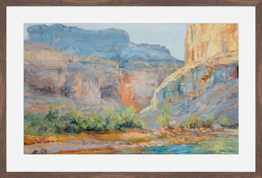 Golden cliff