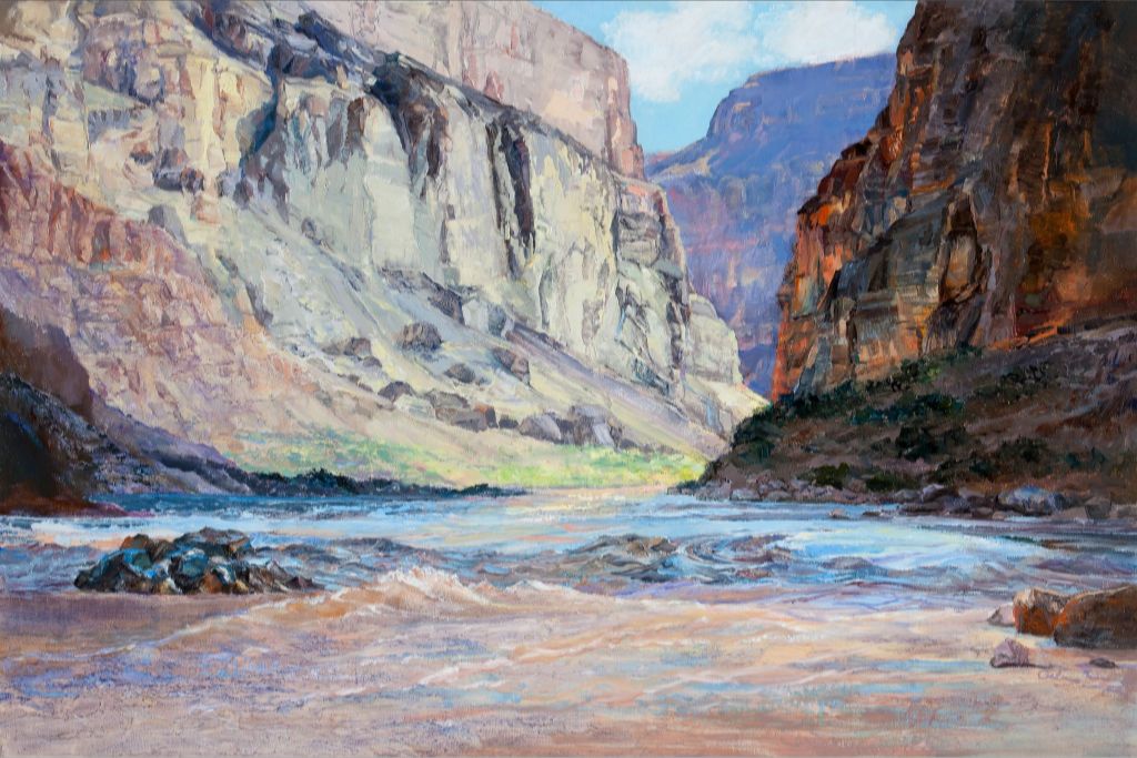 The river